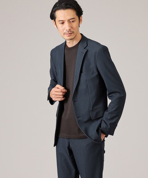 TAKEO KIKUCHI（タケオキクチ）の「【360°ストレッチ／セットアップ対応】None Of Stress ジャケット（テーラードジャケット・メンズ・サンドベージュ/ブルー系その他/ブラック/ブラック系4/ベージュ/ネイビー系4/ダークブラウン・04/03/02/01）」の20枚目の写真