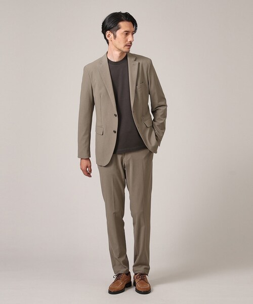 TAKEO KIKUCHI（タケオキクチ）の「【360°ストレッチ／セットアップ対応】None Of Stress ジャケット（テーラードジャケット・メンズ・サンドベージュ/ブルー系その他/ブラック/ブラック系4/ベージュ/ネイビー系4/ダークブラウン・04/03/02/01）」の14枚目の写真