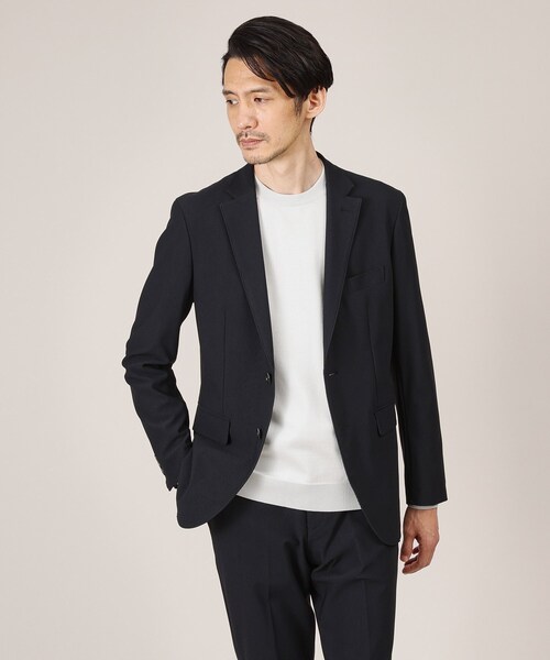 TAKEO KIKUCHI（タケオキクチ）の「【360°ストレッチ／セットアップ対応】None Of Stress ジャケット（テーラードジャケット・メンズ・サンドベージュ/ブルー系その他/ブラック/ブラック系4/ベージュ/ネイビー系4/ダークブラウン・04/03/02/01）」の12枚目の写真