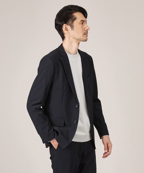 TAKEO KIKUCHI（タケオキクチ）の「【360°ストレッチ／セットアップ対応】None Of Stress ジャケット（テーラードジャケット・メンズ・サンドベージュ/ブルー系その他/ブラック/ブラック系4/ベージュ/ネイビー系4/ダークブラウン・04/03/02/01）」の11枚目の写真