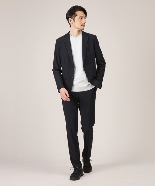 TAKEO KIKUCHI（タケオキクチ）の「【360°ストレッチ／セットアップ対応】None Of Stress ジャケット（テーラードジャケット・メンズ・サンドベージュ/ブルー系その他/ブラック/ブラック系4/ベージュ/ネイビー系4/ダークブラウン・04/03/02/01）」の10枚目の写真