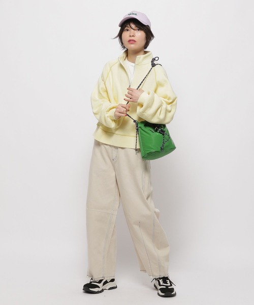 niko and...（ニコアンド）の「セルフカットバレルパンツ（その他パンツ・レディース・クリーム/ライトグレー/インディゴブルー/ネイビー/オフホワイト/チャコール・LARGE/MEDIUM）」の18枚目の写真