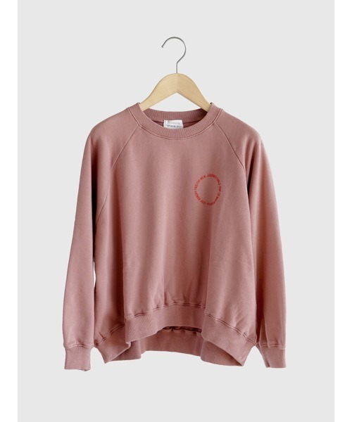 FIKA.(フィーカ)の「Circle logo raglan sweatshirt(Tシャツ/カットソー・レディース・ダークブルー/フューシャピンク・FREE)」の4枚目の写真