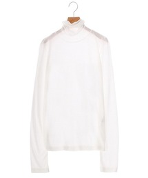 ATON（エイトン）の「ATON / エイトン：MODAL SILK JERSEY TURTLENECK PULLOVER：KKAGCW0012[DEA]（Tシャツ/カットソー）」