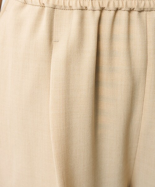 FREAK'S STORE（フリークスストア）の「接触冷感/UV リネンタッチ タック イージーパンツ/リネンタッチ センタープレスパンツ<セットアップ対応＞（スラックス・レディース・オフホワイト/グレー/ブラック/ベージュ/その他・MEDIUM/SMALL）」の19枚目の写真
