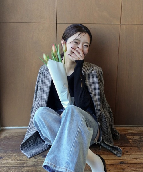 model：H160 着用サイズ：FREE