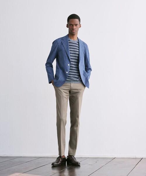 MACKINTOSH LONDON(マッキントッシュ ロンドン)の「コットンストレッチドビーパンツ(その他パンツ・メンズ・ブラック/グレー系その他2/グリーン系その他5・78/82/86/90/94)」の4枚目の写真