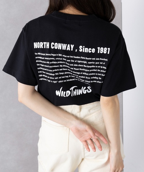 WILD THINGS（ワイルドシングス）の「【WILD THINGS】≪別注≫ヒストリーバックプリントTee（Tシャツ/カットソー・メンズ・ネイビー/グレー/ホワイト/ブラック・M/S/XL/L）」の2枚目の写真