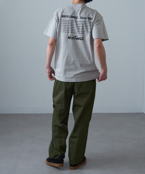 WILD THINGS（ワイルドシングス）の「【WILD THINGS】≪別注≫ヒストリーバックプリントTee（Tシャツ/カットソー・メンズ・ネイビー/グレー/ホワイト/ブラック・M/S/XL/L）」の12枚目の写真