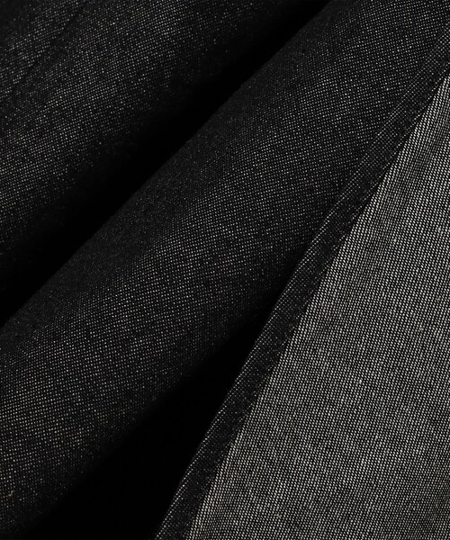 Ray BEAMS(レイビームス)の「RBS / デニム サイドラップ スカート(スカート・レディース・ブラック/ネイビー・1/0)」の9枚目の写真