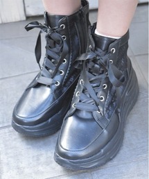 axes femme | レースハイカットスニーカー(スニーカー)