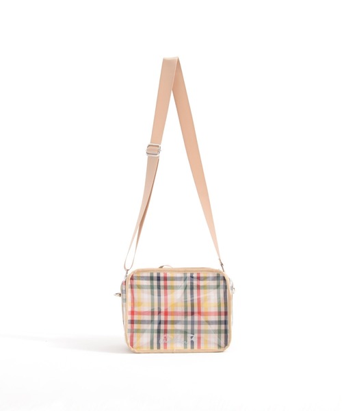 Arnold Palmer(アーノルドパーマー)の「ラミネート × タイベック ショルダーバッグ(ショルダーバッグ・レディース・キャメル/ベージュ/ブラック・F)」の5枚目の写真