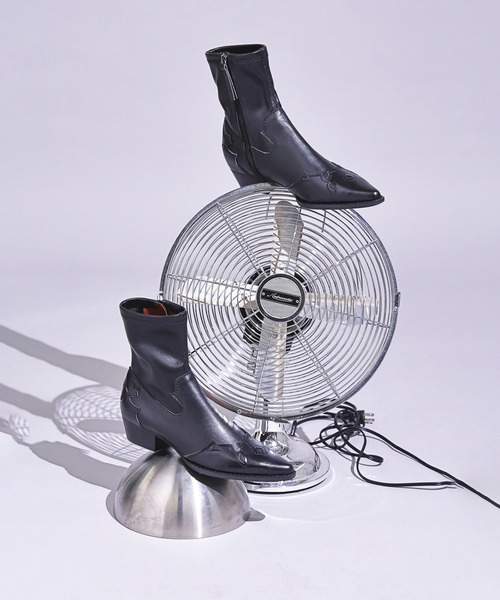 ROSE BUD(ローズバッド)の「(piu comoda)ウエスタンブーツ(ブーツ・レディース・ブラック・37/36)」の3枚目の写真