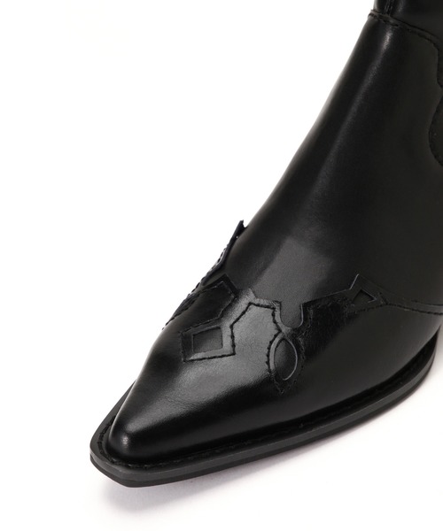 ROSE BUD(ローズバッド)の「(piu comoda)ウエスタンブーツ(ブーツ・レディース・ブラック・37/36)」の5枚目の写真