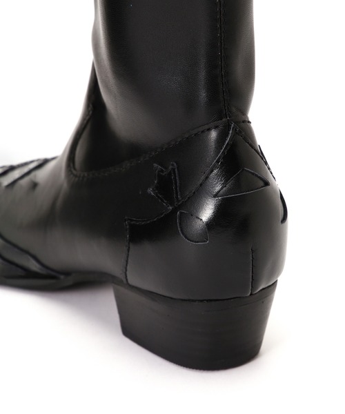 ROSE BUD(ローズバッド)の「(piu comoda)ウエスタンブーツ(ブーツ・レディース・ブラック・37/36)」の9枚目の写真