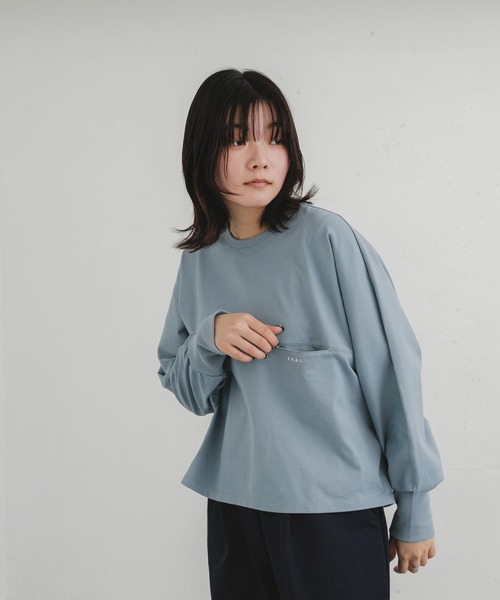 セール】スプリットドルマンカットソー（Tシャツ/カットソー
