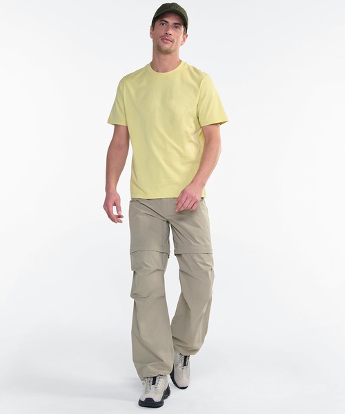 AIGLE（エーグル）の「バードロゴ刺繍 オーガニックコットン半袖Tシャツ（Tシャツ/カットソー・メンズ・ホワイト/ライトグリーン/イエロー/ブルー・S/XL/M/L）」の20枚目の写真