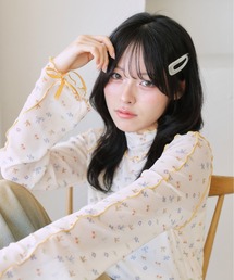 トップス（イエロー/黄色系・花柄・ボタニカル柄）ファッション通販