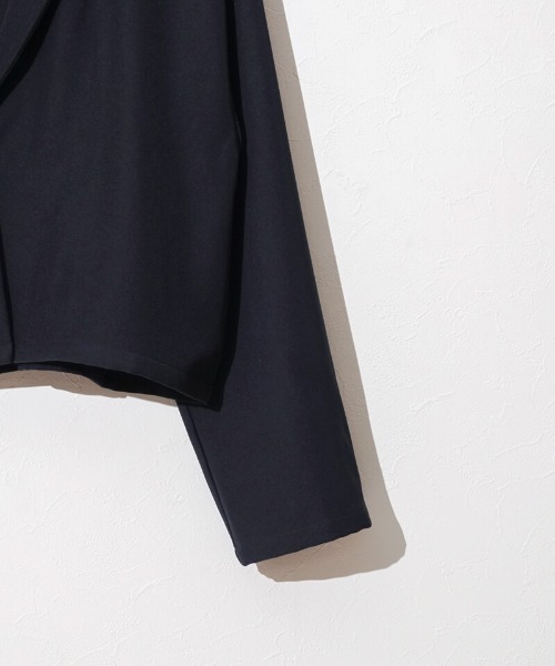 flower（フラワー）の「シックコンパクトジャケット（テーラードジャケット・レディース・ネイビー・FREE）」の17枚目の写真