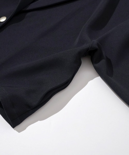 flower（フラワー）の「シックコンパクトジャケット（テーラードジャケット・レディース・ネイビー・FREE）」の18枚目の写真
