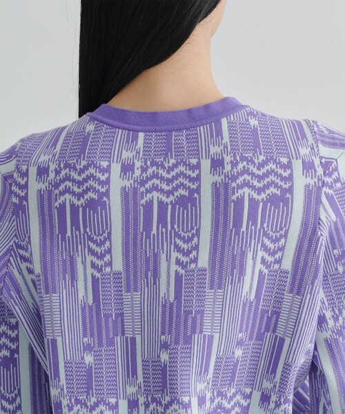 AKANE UTSUNOMIYA（アカネウツノミヤ）の「【AKANE UTSUNOMIYA/アカネウツノミヤ】SAO-FK16-1003(ニットカーディガン)（カーディガン/ボレロ・レディース・ブラック/パープル・FREE）」の13枚目の写真