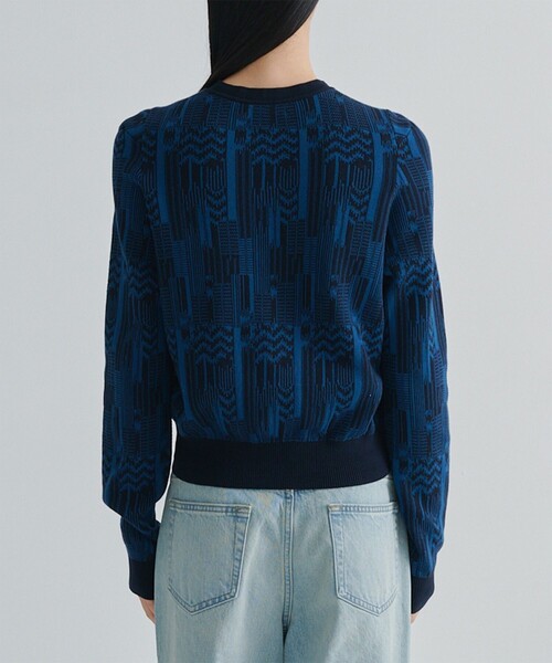 AKANE UTSUNOMIYA（アカネウツノミヤ）の「【AKANE UTSUNOMIYA/アカネウツノミヤ】SAO-FK16-1003(ニットカーディガン)（カーディガン/ボレロ・レディース・ブラック/パープル・FREE）」の19枚目の写真