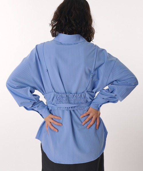 MUHET（ミュエータ）の「【set item】shirt & bustier / シャツ