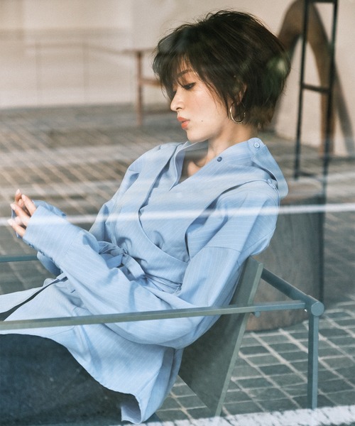 MUHET（ミュエータ）の「【set item】shirt & bustier / シャツ