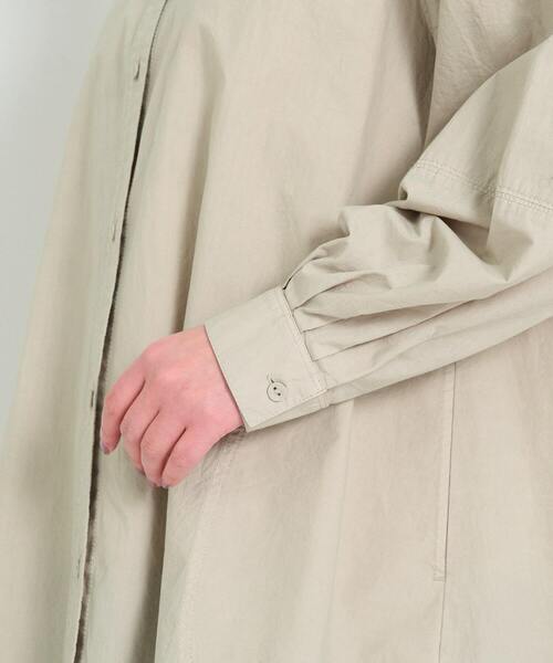 conges payes ADIEU TRISTESSE（コンジェ ペイエ アデュートリステス）の「ステッチワークチュニック（シャツ/ブラウス・レディース・グリーン/チャコールグレー・38）」の22枚目の写真