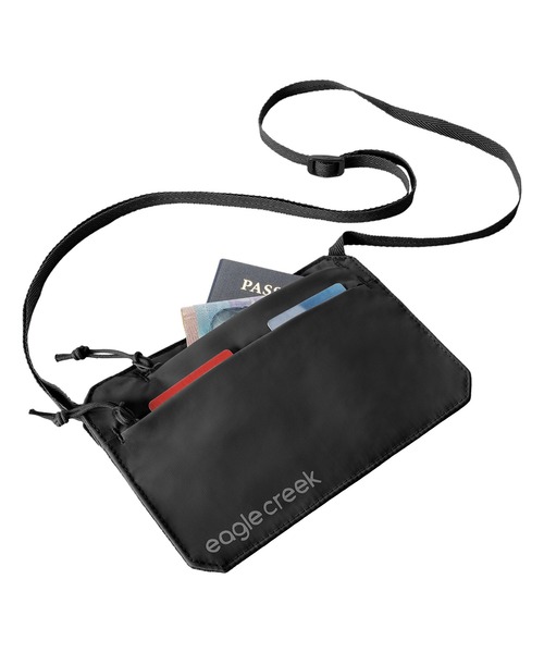 EagleCreek（イーグルクリーク）の「EagleCreek/イーグルクリーク Undercover RFID Neck Wallet/Undercover RFID Neck Wallet（トラベルグッズ・メンズ・グレー/ブラック・FREE）」の6枚目の写真