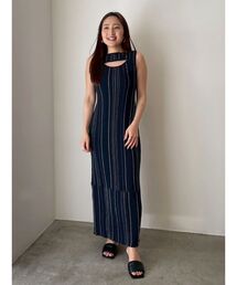 LAGUNAMOON | カットアウトニットワンピース(ワンピース)