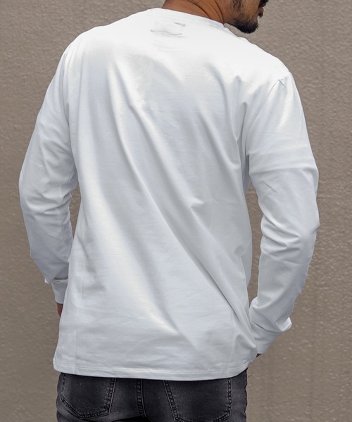 adamsJUGGLER(アダムスジャグラー)の「RTEGR.フリーキーロンティー(Tシャツ/カットソー・メンズ・ホワイト/ブラック・S/M/L/XL/XXL)」の10枚目の写真