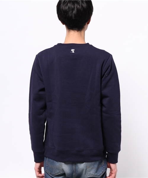 SNOOPY（スヌーピー）の「【親子で着られる】【SNOOPY×CIAOPANICTYPY】ピーナッツサガラ刺繍スウェット*（スウェット・メンズ・ネイビー/オリーブ/グレー・LARGE/MEDIUM）」の5枚目の写真