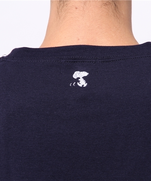 SNOOPY（スヌーピー）の「【親子で着られる】【SNOOPY×CIAOPANICTYPY】ピーナッツサガラ刺繍スウェット*（スウェット・メンズ・ネイビー/オリーブ/グレー・LARGE/MEDIUM）」の9枚目の写真