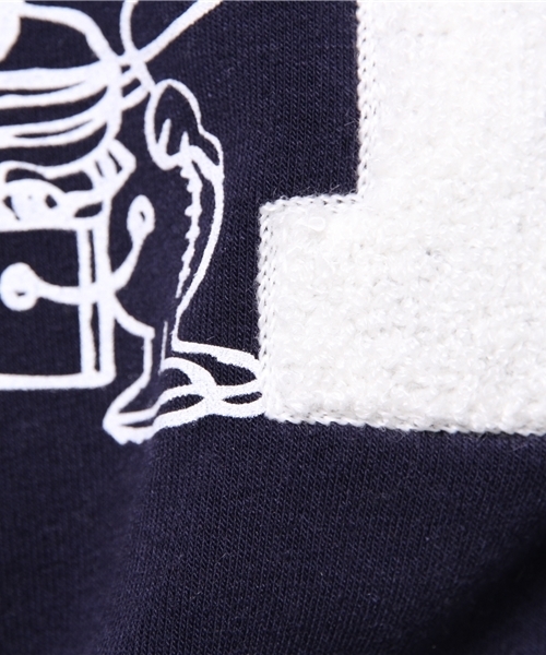 SNOOPY（スヌーピー）の「【親子で着られる】【SNOOPY×CIAOPANICTYPY】ピーナッツサガラ刺繍スウェット*（スウェット・メンズ・ネイビー/オリーブ/グレー・LARGE/MEDIUM）」の11枚目の写真