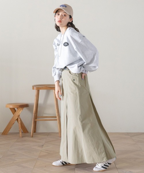 POLO BCS（ポロ ビーシーエス）の「＜POLO BCS/ポロ・ビーシーエス＞別注/アソートプリーツスカート（スカート・レディース・ベージュ/ネイビー系/グレー系・FREE）」の15枚目の写真