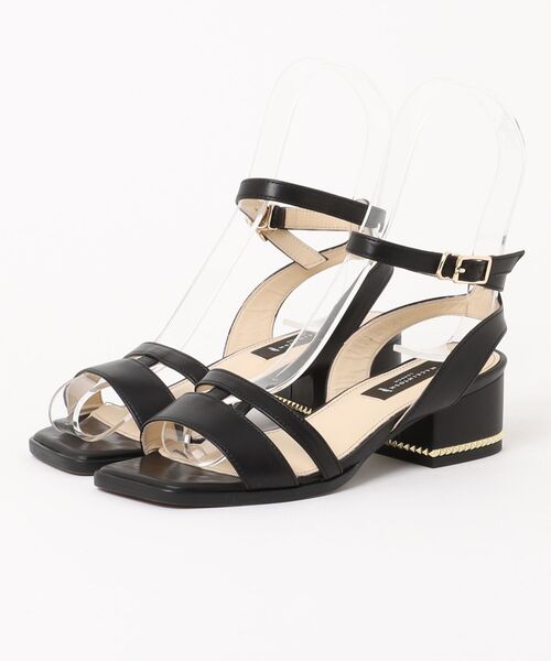 MACKINTOSH LONDON(マッキントッシュ ロンドン)の「アンクルストラップサンダル(サンダル・レディース・ブラック/グレイッシュベージュ/オレンジ・22.0cm/22.5cm/23.0cm/23.5cm/24.0cm/24.5cm)」の2枚目の写真