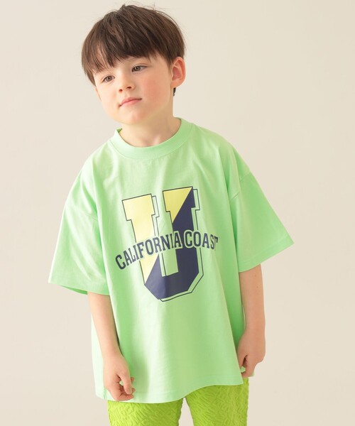 BEAMS mini(ビームスミニ)の「BIG スケーター Tシャツ 2025SS(90~150cm)(Tシャツ/カットソー・キッズ・ネイビー/ブラック系その他/イエロー系その他2・90/100/110/120/130/140/150)」の1枚目の写真