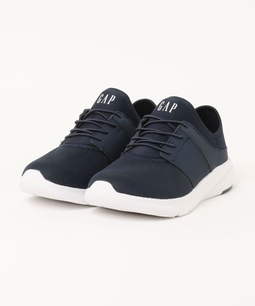 GAP（ギャップ）の「【GAP】 軽量キックバック2WAYスニーカー（スリッポン・メンズ・ブラック/ネイビー・26.0cm/27.0cm/28.0cm）」の2枚目の写真