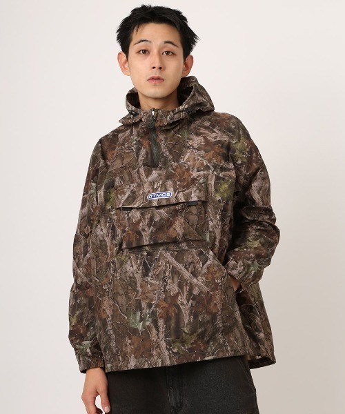 セール】atmos Front Pocket Ripstop Anorak Hoodie / アトモス