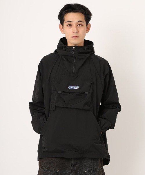 セール】atmos Front Pocket Ripstop Anorak Hoodie / アトモス