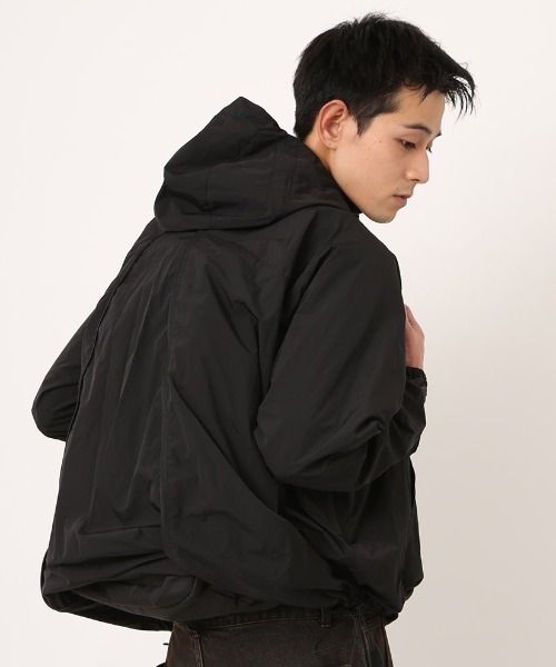 atmos(アトモス)の「atmos Front Pocket Ripstop Anorak Hoodie / アトモス フロント ポケット リップストップ アノラック パーカー(その他アウター・メンズ・ウッドランド/カーキ/ブラック・M/L/XL)」の11枚目の写真