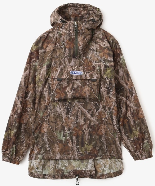 atmos(アトモス)の「atmos Front Pocket Ripstop Anorak Hoodie / アトモス フロント ポケット リップストップ アノラック パーカー(その他アウター・メンズ・ウッドランド/カーキ/ブラック・M/L/XL)」の5枚目の写真