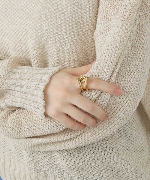 Gabriela Artigas(ガブリエラアルティガス)の「GABRIELA ARTIGAS/ガブリエラアルティガス Full Link Ring(リング・レディース・ゴールド・13/15 )」の2枚目の写真