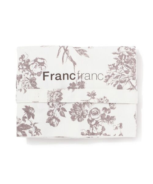 Francfranc(フランフラン)の「ロゴトート 2 クラシックフラワー S ベージュ(トートバッグ・レディース・ベージュ・FREE)」の7枚目の写真