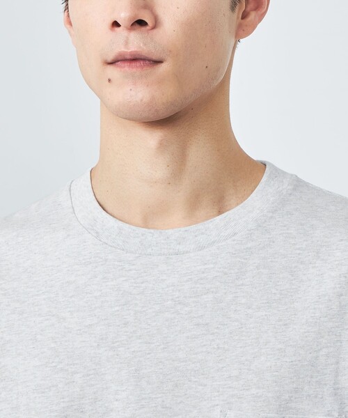 Gramicci（グラミチ）の「【別注】＜Gramicci＞GLR ヘム レイヤード Tシャツ（Tシャツ/カットソー・メンズ・ホワイト/オリーブ/グレー・M/L/XL）」の12枚目の写真