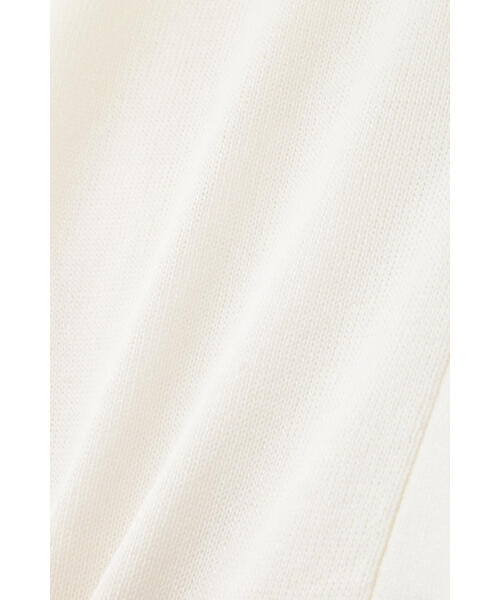 human woman（ヒューマンウーマン）の「◆【ウォッシャブル】ペーパーヤーンミドル丈カーディガン（カーディガン/ボレロ・レディース・ライトグリーン/ホワイト/パープル・MEDIUM）」の12枚目の写真