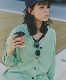 human woman | ◆【ウォッシャブル】ペーパーヤーンミドル丈カーディガン(カーディガン/ボレロ)