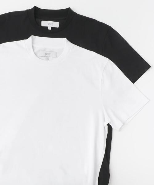 URBAN RESEARCH ROSSO MEN(アーバンリサーチロッソメン)の「『WEB限定』『XLサイズあり』吸湿速乾 2PACK T-SHIRTS(Tシャツ/カットソー・メンズ・ネイビー/ホワイト/ブラック/チャコールグレー・SMALL/MEDIUM/LARGE/X-LARGE)」の9枚目の写真
