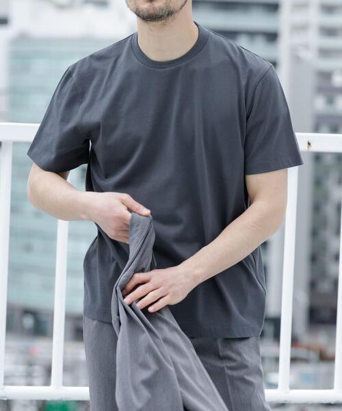 URBAN RESEARCH ROSSO MEN(アーバンリサーチロッソメン)の「『WEB限定』『XLサイズあり』吸湿速乾 2PACK T-SHIRTS(Tシャツ/カットソー・メンズ・ネイビー/ホワイト/ブラック/チャコールグレー・SMALL/MEDIUM/LARGE/X-LARGE)」の22枚目の写真